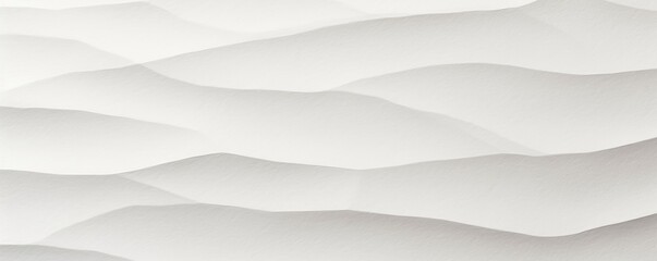 Obraz premium Uneven white paper background texture, Generative AI