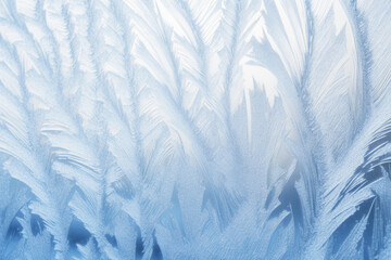 Frosted glass, ice patterns, winter texture abstract background 3D illustration, created using generative AI tools