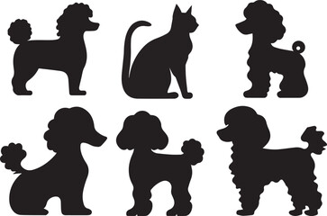 Dog Silhouettes Bundle - 6 Designs
