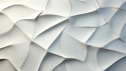 Abstract white background 3d design