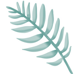 illustration of green leaf