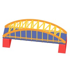 Bridge connection structure.