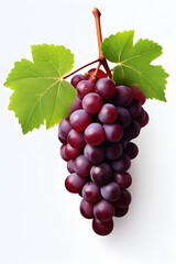 Fototapeta premium bunch of red grapes