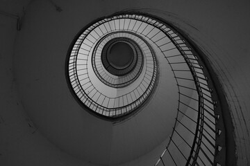Staircase from above