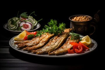 Savor the Flavor of Amsterdam's Delectable Zoute Haring: A Mouthwatering Snapshot of Traditional Dutch Cuisine, Briny and Fatty, Packed with Protein and Vitamin D