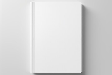 Blank White Book Cover Template On Transparent Background Mockup . Сoncept 1. Blank White Book Cover Template 2. Transparent Background 3. Mockup Design 4. Book Cover Template On White Background