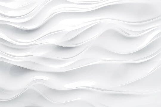 Blurred Ripple Water Texture On White Background, Ideal For Spa Or Travel Backgrounds Mockup . Сoncept Blurred Water Texture, Ripple Effect, White Background, Spa Background © Anastasiia