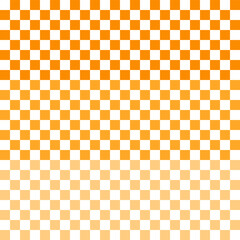 Orange checker pattern. checker seamless pattern vector. checker pattern. Decorative elements, floor tiles, wall tiles, bathroom tiles, swimming pool tiles.