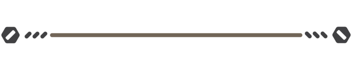  Colourful Simple Metal Line Break