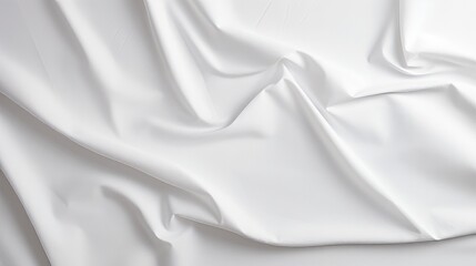 Naklejka premium white paper wrinkled poster template