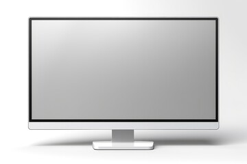 Fototapeta premium Realistic Tv Screen And Computer Monitor Display Mockup Mockup. Сoncept Technology, Display Mockup, Realistic, Tv Screen, Computer Monitor