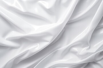 Obraz premium White Plastic Film Wrap Texture Background Mockup