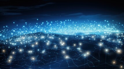 Smart Grid Symphony, Particles Conducting Efficient Energy Distribution