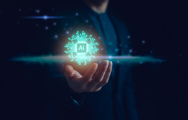 Trading with AI technology, Digital transformation technology strategy, IoT, internet of things....
