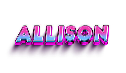   Colorful 3d Abstract Text name 
