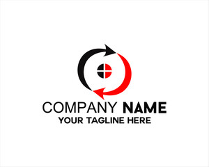 circular arrow in the shape of a house icon