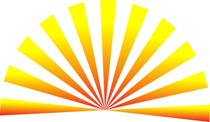 Christmas festival ray burst starburst shiny sunlight icon element decoration abstract background illustration