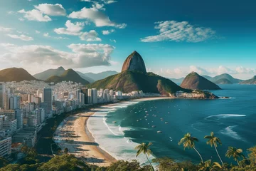 Stoff pro Meter ブラジル-コカパバーナ海岸01 © yukinoshirokuma
