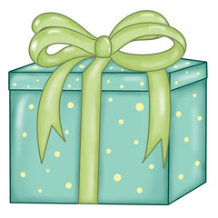 gift box with ribbon