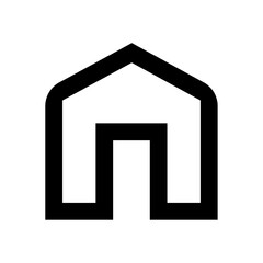 house icon isolated on white background