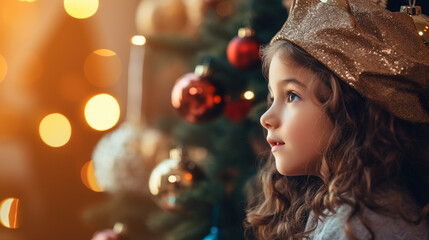 Under the Spell of Christmas: Innocence Illuminated, generative ai