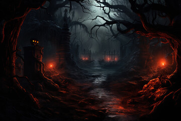 Spooky Background