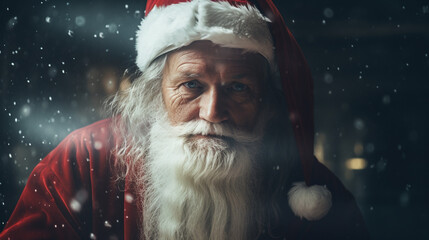 Festive Radiance: Santa's Heartfelt Spirit, Generative AI