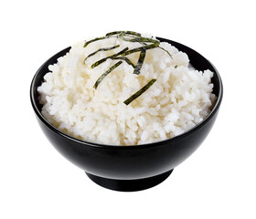 Rice in a bowl transparent png