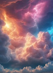 beautiful sunset sky with clouds beautiful sunset sky with clouds abstract background with colorful clouds