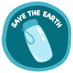 International Plastic Bag icon vector illustration asset element