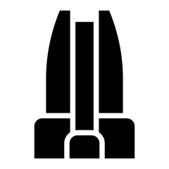 lotte world tower glyph icon