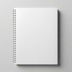 blank notebook page
a spiral bound notebook with a white cover
Blank realistic spiral notebook, isolated on white background
blank open notebook mockup on white background
 - obrazy, fototapety, plakaty
