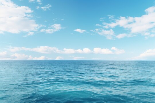 A scenic view of the ocean as seen from a boat. Ideal for travel and adventure themes.