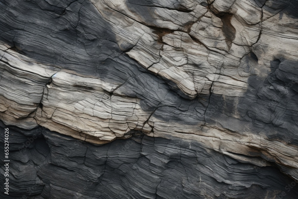 Poster A close-up view of a bird perched on a rock. This image captures the intricate details of the bird and the texture of the rock. Perfect for nature enthusiasts or those seeking images of birds in their