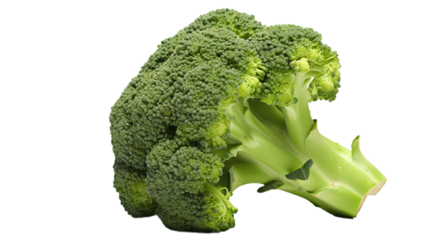 Broccoli. Isolated on Transparent background.