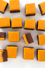 Caramel fudge