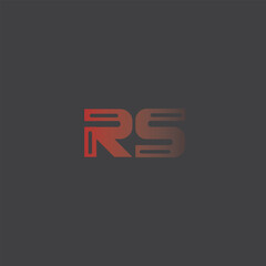 RS LOGO DESIGN AND VECTOR.
