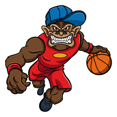 Angry Monkey Athlete