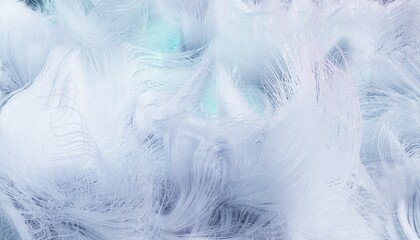 Fototapeta na wymiar 白いふわふわな毛並みの背景素材