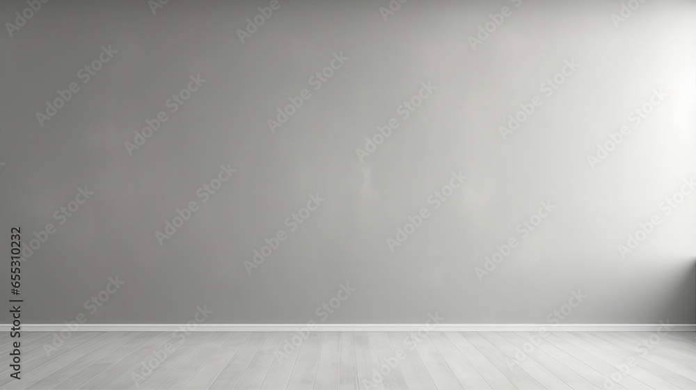 Canvas Prints An empty minimalist gray wall with soft gradients, suitable for various product styles