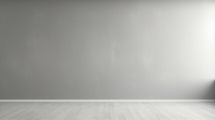 An empty minimalist gray wall with soft gradients, suitable for various product styles