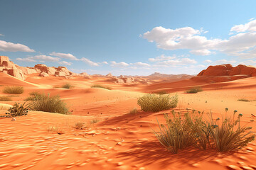 desert, landscape, nature, rock, sand, sky, arizona, mountain, red, valley, travel, canyon, park, utah, 