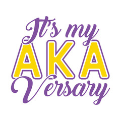 It's my aka Versary vector arts eps 