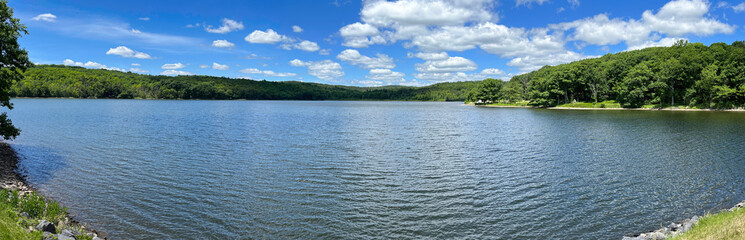 Lake Myosotis in Huyck Preserve, Rensselaerville, New York