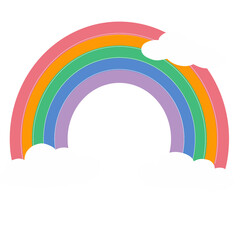 Cloud  And Rainbow