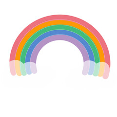 Fototapeta premium Cloud And Rainbow
