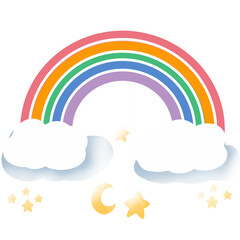 Cloud  And Rainbow