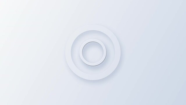 circle abstract with gradient background. 4K motion animation. Abstract texture with circles