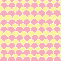 Fish scales pastel seamless pattern, background,Wall paper, gift wrapping 
