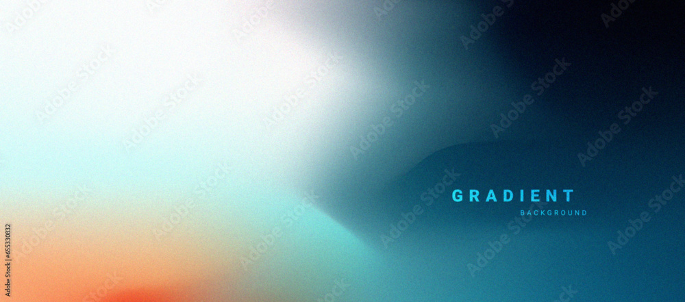 Aufkleber Abstract gradient background with grainy texture	
